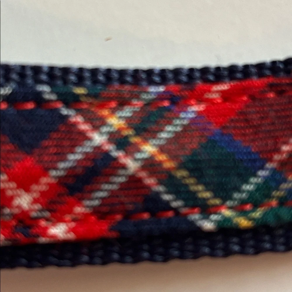 Janie and Jack Red Plaid Belt 12-24 Month NWT RED TARTEN PLAID BELT BABY BOY